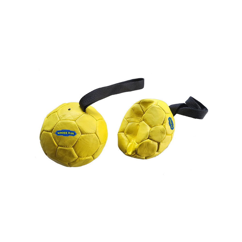 Pallone in pelle con impugnatura 14 cm AIR – Vari colori
